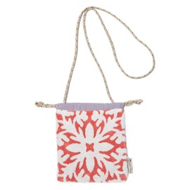 Kathymum Island Style 23903002 Sacoche Women's Sacoche Towel Sacoche Hauoli Series, Orange (A) White Ginger