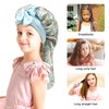 Kids Long Hair Bonnet for Sleeping - Double Layer Girls