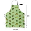 Funny Frog Aprons for Women Men with Pockets, Kitchen Cooking