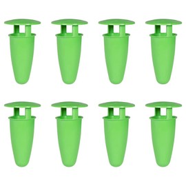 vidaxl slug and snail traps 8 pcs green - eco garden pest solutions, pet-safe polypropylene material