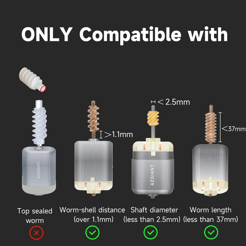 AZGIANT Stainless Steel Motor Gear Puller Pinion Puller Tool Kit