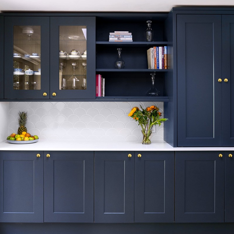 Ravinte 25 Pack Cabinet Knobs - Brushed Brass & Zinc