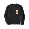 Autumn PSL Season Aesthetic Team Apple Crisp Macchiato Sweatshirt, black