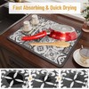 Avvrel Draining Mat, Super Absorbent Dish Drying Mat, Quick Dry