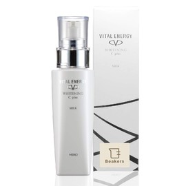 Beakers Vital Energy Whitening Milk C Plus, 4.2 fl oz (120 ml), Quasi-Drug Whitening Milky Lotion
