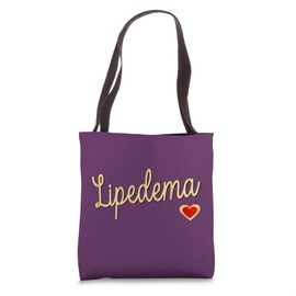 Lymphatic Health Heart Lipedema Tote Bag