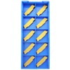 10pcs Carbide Cut-off Tool Set MGMN200-G MGEHR/MGIVR Carbide Insert Turning