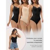 YIANNA Shapewear for Women Tummy Control Bodysuit Seamless Sculpting Snatched