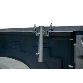 DRT Motorsports Truck Bed Flag Pole Mount Universal NO DRILLING REQUIRED! Up to 1.5" Flag Pole
