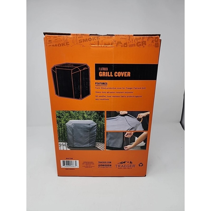 TRAEGER BAC758 FLAT ROCK GRILL COVER