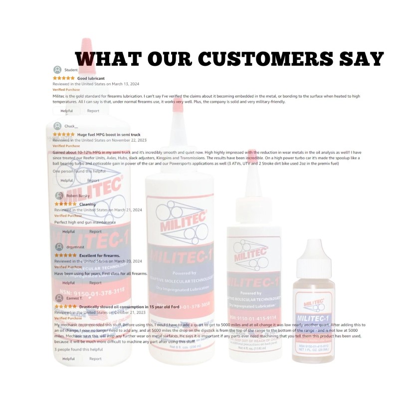 Militec-1 Lubricant Anti-friction Metal Conditioner, Engine Oil Treatment, 4 oz