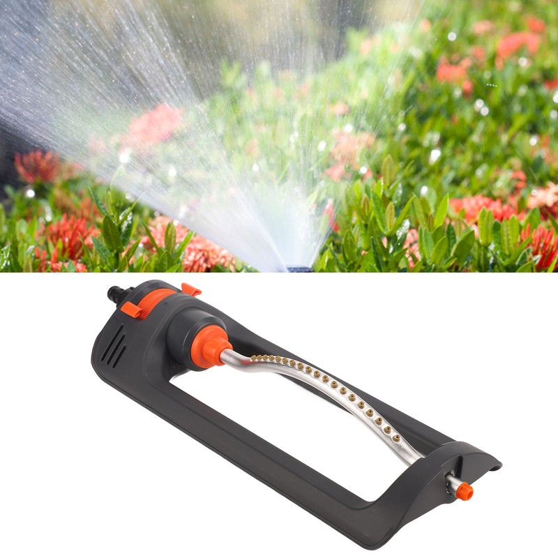 Automatic Oscillating Lawn Sprinkler 19 Hole 4 Modes Watering Device