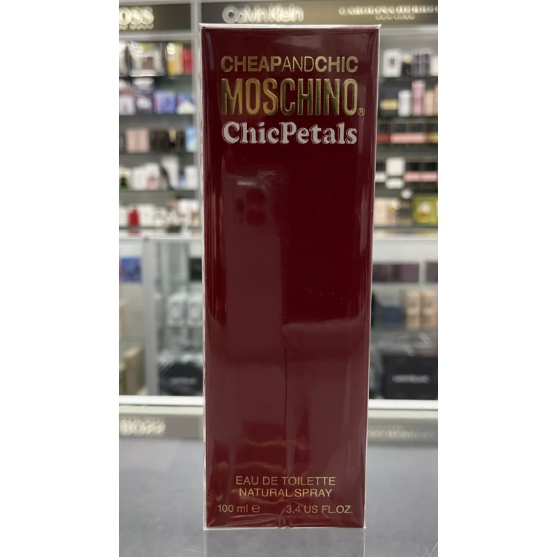 MOSCHINO CHEAP & CHIC CHIC PETALS FOR WOMEN 3.4F OZ
