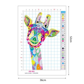 VEGCOO Counted Cross Stitch Kits, DIY Needlecrafts Handmade Embroidery Kit, DIY Hand Needlework Kit for Home Wall Living Room Decor (A)