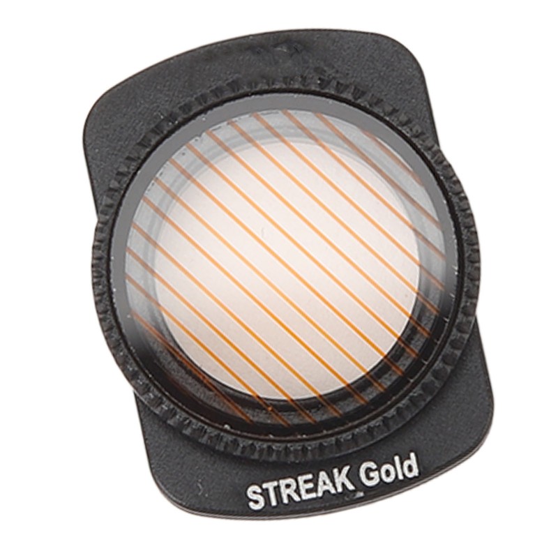 Streak Effect Action Camera Lens Filter HD Coated Slim Aluminum