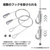 BaraRose Picture Rail Wire Hook Hook Set with Adjustable Brackets,