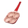 4 Hole Egg Frying Cooker Pan Non Stick Flat Bottom