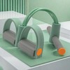 Quadruple Resistance Pedal Rope for Strength & Stretching Band Green 2ea