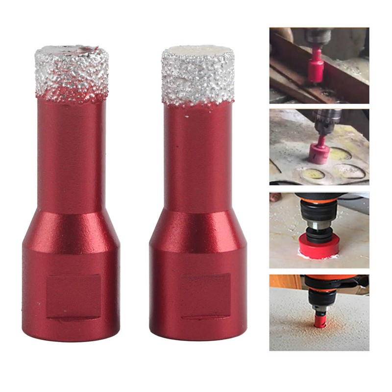 2Pcs Hole Saws Bit Diamond M14 Female Thread Angle Grinder