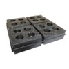 HEAVY DUTY ANTI VIBRATION ISOLATION PADS 4" X 4" X