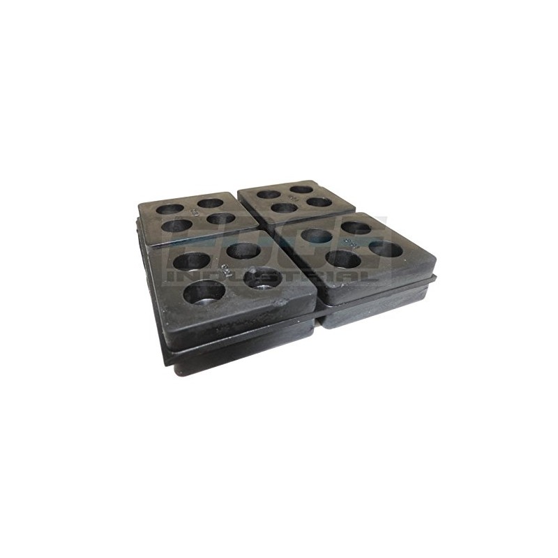 HEAVY DUTY ANTI VIBRATION ISOLATION PADS 4" X 4" X