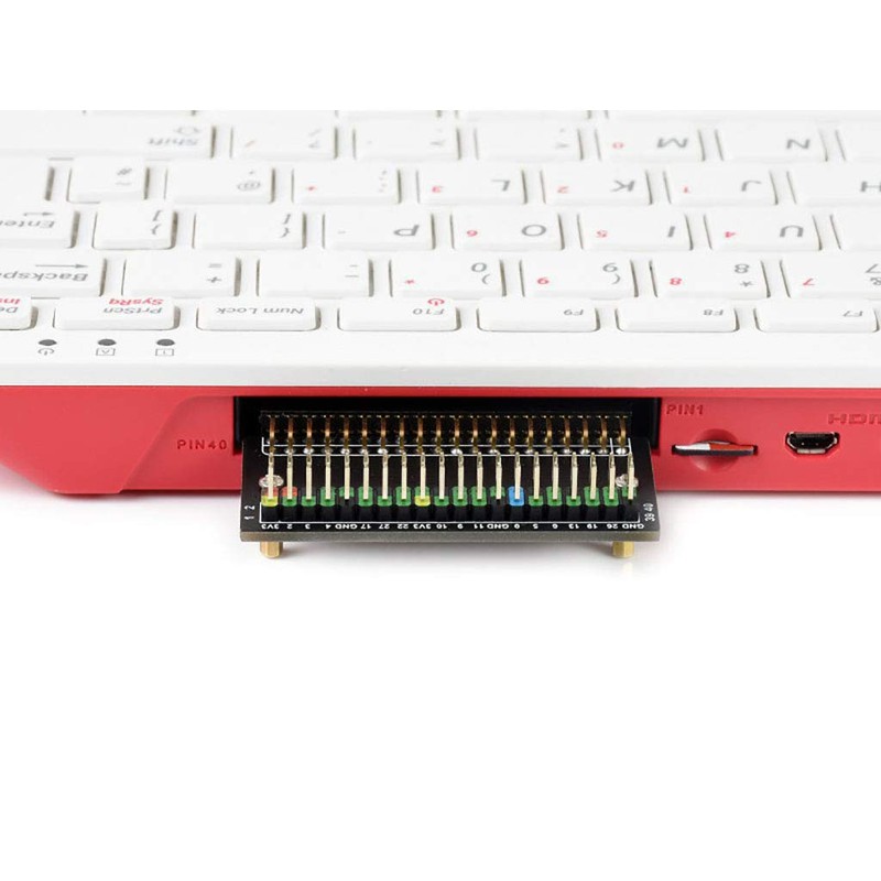 Fits Raspberry Pi 400 GPIO Header Adapter, 2 x 40-Pin