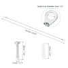 PATIKIL Cabinet Door Restraint Kit 1.5mm x 50cm, 4 Pack