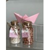 Set of 2 Bath Salts with Rose Petals Himalayan Bath