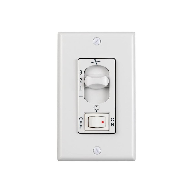 Monte Carlo ESSWC-5-WH Transitional Wall Control in White Finish, See