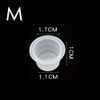 UPTATSUPPLY UPTATSUPPLY Tattoo Ink Cups 300Pcs Mixed Size Permanent Makeup