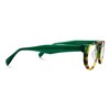 Zeelool Classic Half-frame Round Glasses with Non-prescription Clear Lens for