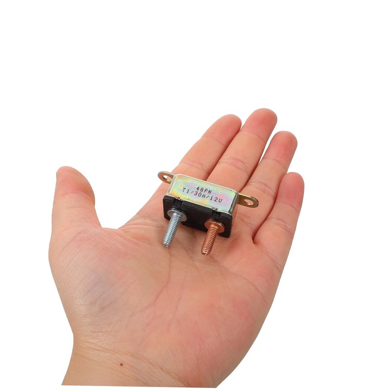 CHILDWEET Auto-reset Circuit Breaker 30a for Car Marine Overcurrent Protector