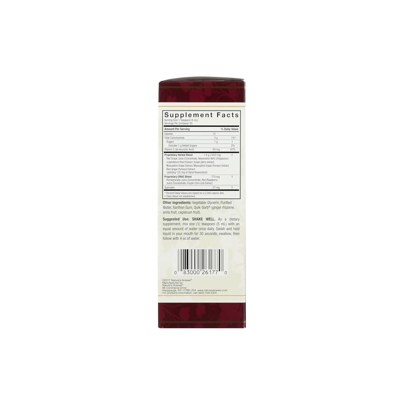 Resveratrol Reserve, 5 oz by Natures Answer