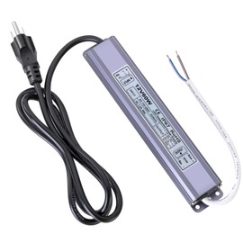 GRNLFFF LED Driver DC 12Volt 60W IP67 Waterproof Constant Voltage LED Power Supply Adapter,AC100-240V to DC12V Low Voltage Transformer for LED Lights and More