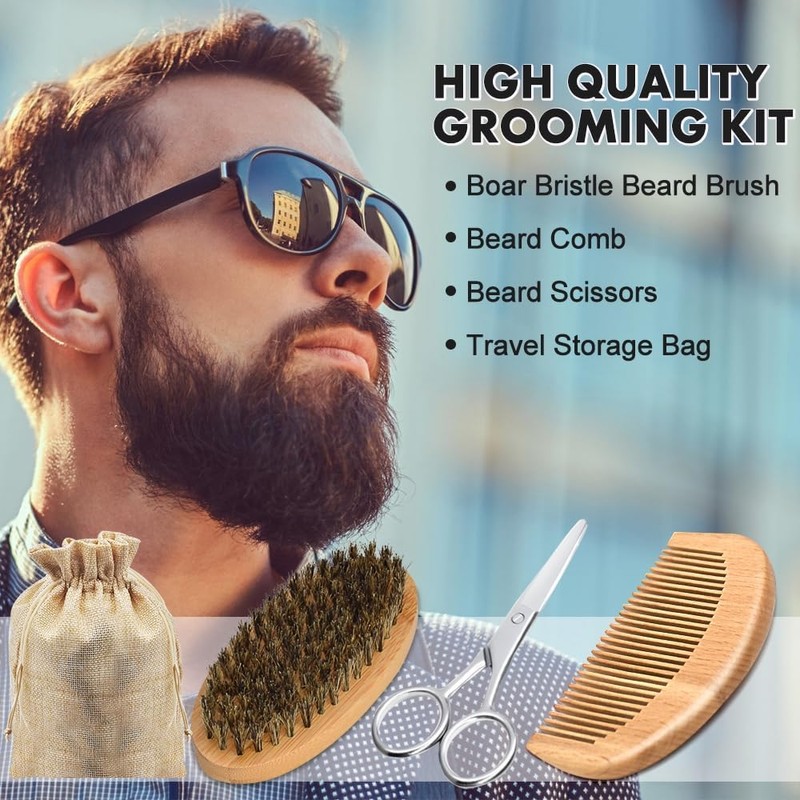 FullLight Tech Kit para Barba 60ml y 3x20ml Aceite -