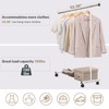 VICERII Clothes Rack, 130LB Capacity Heavy Duty Clothing Rack with