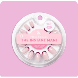 Plum Tonal French Nails | Short Round by Olive-and-June