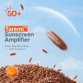 MISTINE Loción de protección solar mineral SPF 50+, sin óxido de zinc fundido blanco, protector solar coreano ligero y no aceitoso para pieles sensibl