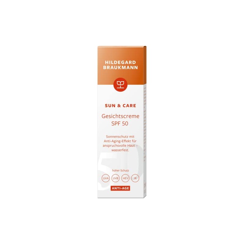 Hildegard Braukmann Sun & Care Anti-Age Face Cream SPF 50,