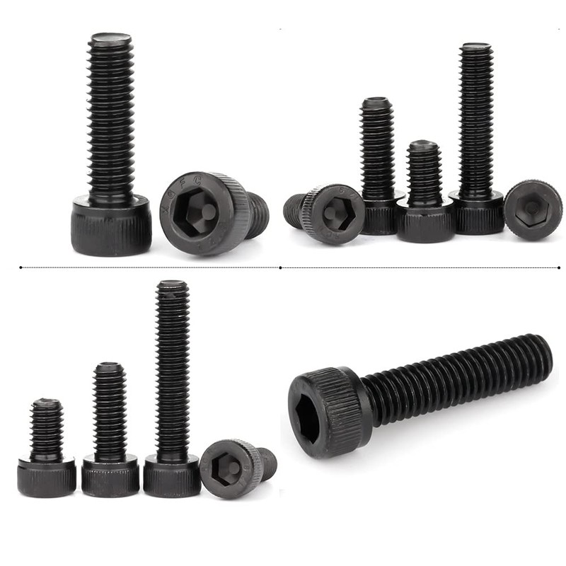 ANSIEDIO 12.9 Grade High Tensile Hex Socket Cap Machine Screws