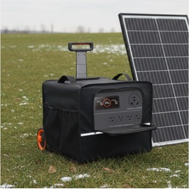Generator Dust Cover for Jackery Solar Generator 2000 Plus, Outdoor Water-Resistant Cover with Handle Access