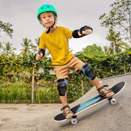 JEEFREE Adjustable Color Gradient Toddler Kids Bike Helmet for 3-5-8-14+Ages Girls Boys.Skateboard Bicycle Toddler Helmet 2-4 Years for Multi-Sports Cycling Scooter Inline Roller Skates Rollerblading