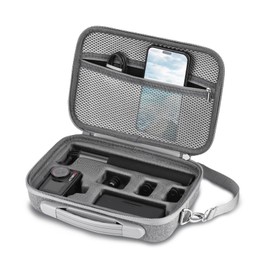 Flymile Osmo Action 5 Pro Carrying Case for DJI Osmo Action 5 Pro/Action 4 3, Travel Portable Shoulder Bag Compatible with DJI Osmo Action 5 Pro/Action 4 3 Adventure Combo Accessories