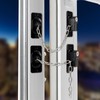 2 x No Drilling Cabinet Lock with Key Adjustable Fridge