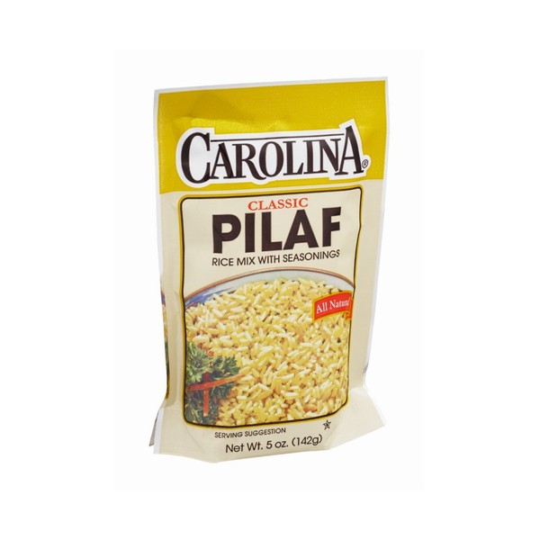 Carolina Classic Pilaf Rice Mix With Seasoning 5 Oz. Pack Of 3.