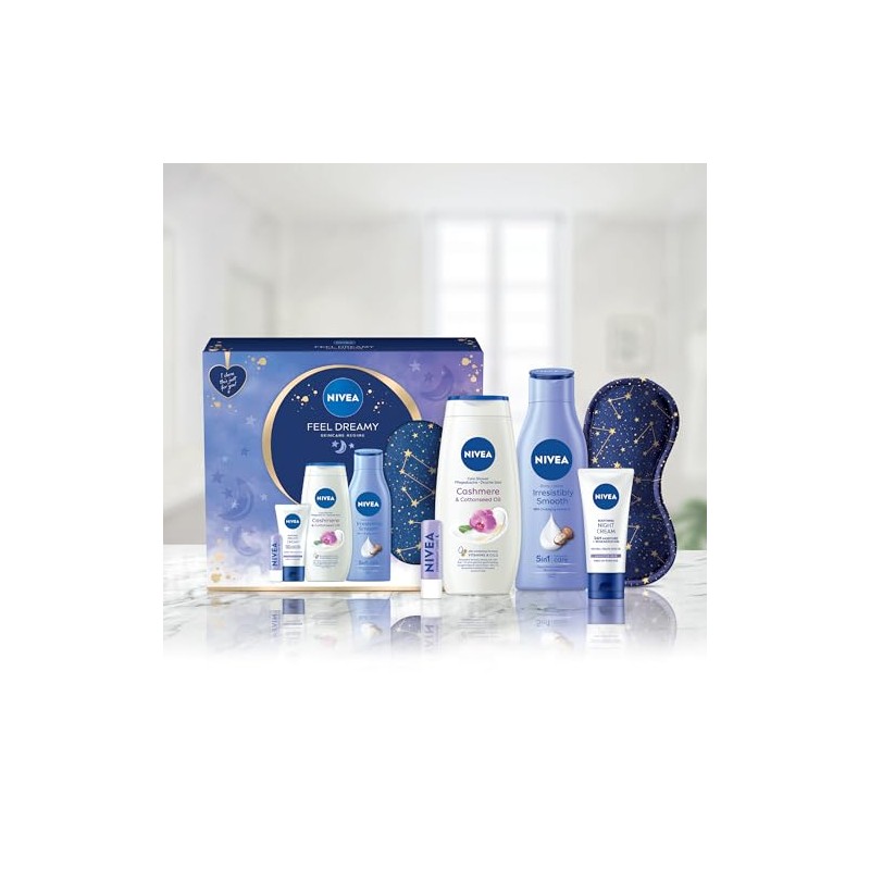 NIVEA Feel Dreamy Skincare Regime Gift Set, Women's Gift Set