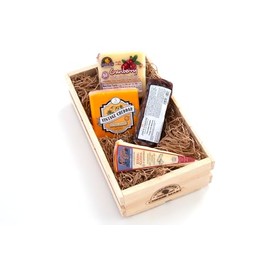 Best Sellers Cheese Sampler Gift Basket | Authentic Wisconsin Cheese | Gourmet Gift Box for Holidays & Entertaining