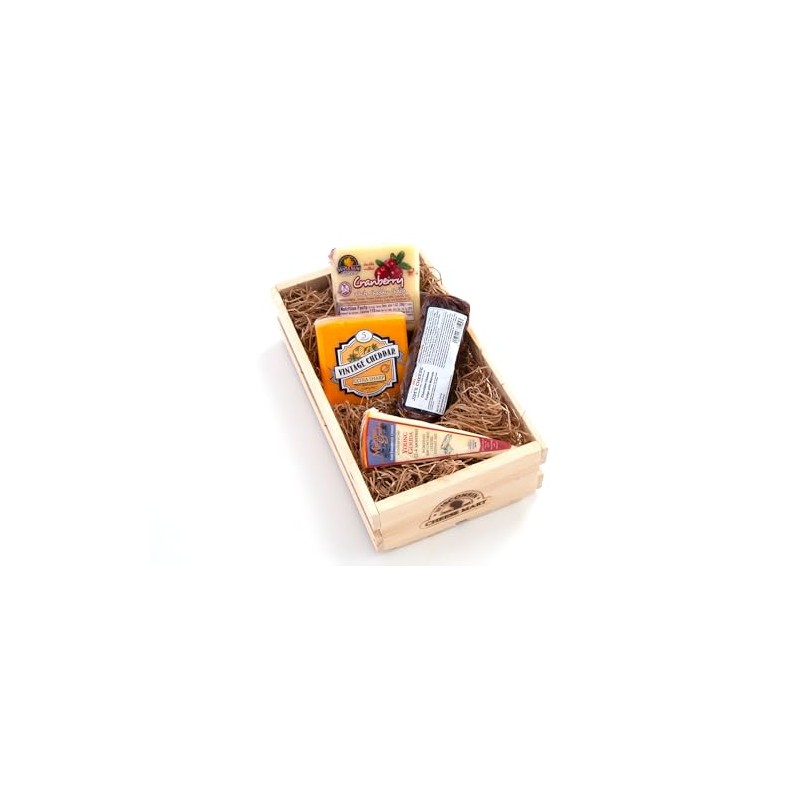 Best Sellers Cheese Sampler Gift Basket | Authentic Wisconsin Cheese