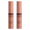 NYX Professional Make Up Butter Gloss, Non-Sticky Lip Gloss, Madeleine,