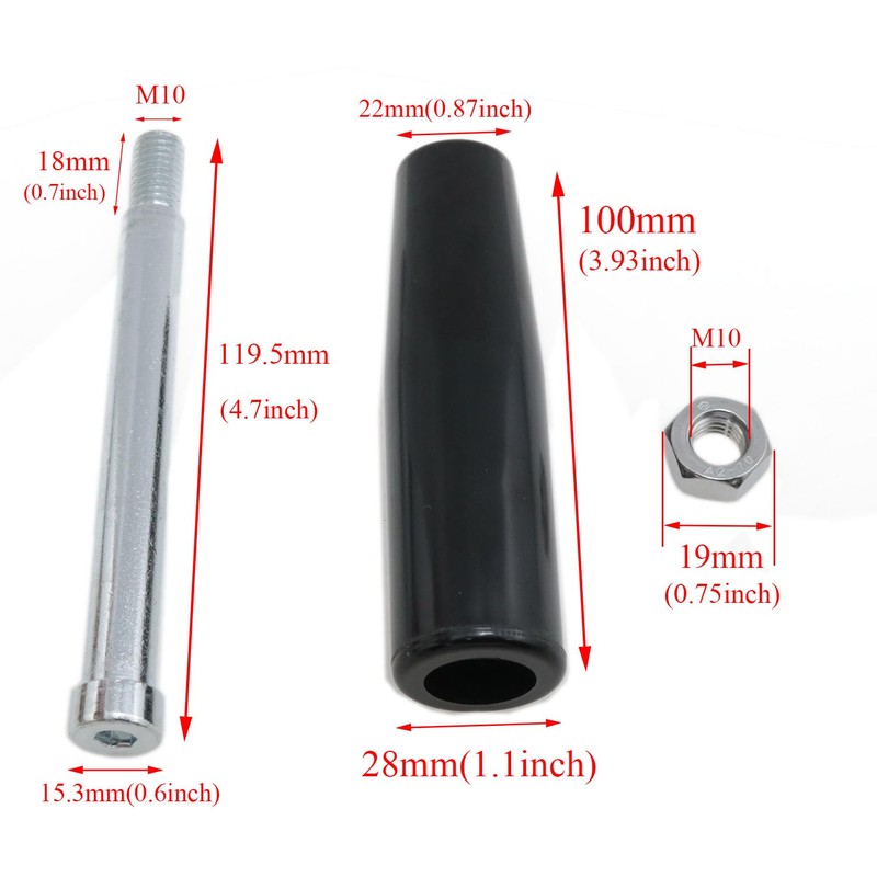 yukata Revolving Handle Lathe Hand Handles Marine Winch Trailer Jack